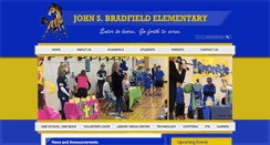 Desktop Screenshot of bradfield.hpisd.org